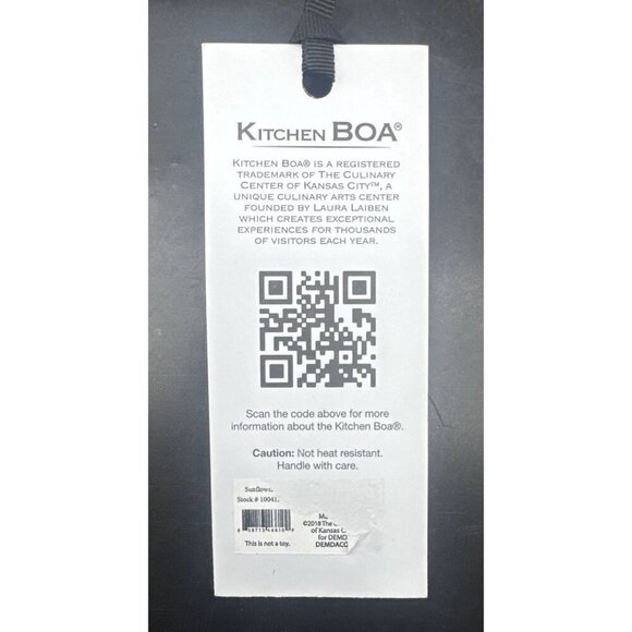 Demdaco Cotton Sunflower Kitchen Boa Long Tea Towel Waffle Knit Stripe NEW - Picture 10 of 10